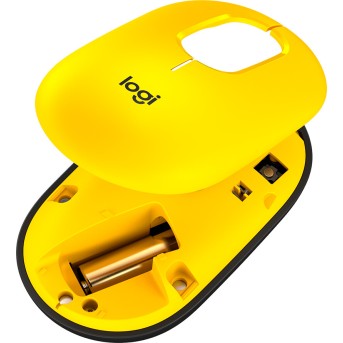 LOGITECH POP Bluetooth Mouse - BLAST-YELLOW - Metoo (5)