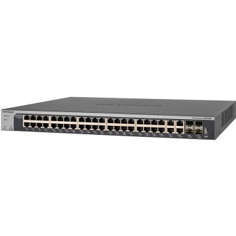 48P 10G SMART MANAGED PRO SWITCH (44x 1G/<wbr>10G copper ports + 4x dedicated 1G/<wbr>10G SFP+ (fiber) ports) - Metoo (1)