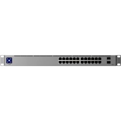 Ubiquiti 24-port, Layer 3 Etherlighting™ switch, 8 х 2.5 GbE PoE++ ports, 16 х GbE RJ45 ports incl..