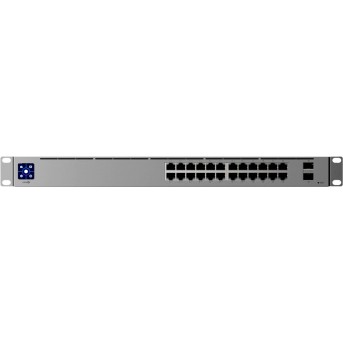 Ubiquiti 24-port, Layer 3 Etherlighting™ switch, 8 х 2.5 GbE PoE++ ports, 16 х GbE RJ45 ports including (8) PoE+ and (8) PoE++, 2 х 10G SFP+ ports - Metoo (1)