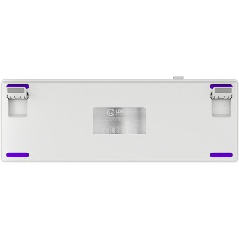 LORGAR KBP70MW, Wireless 65% Mechanical Gaming Keyboard Pro, White, EN/RU layout в Metoo.kz - Metoo (9)