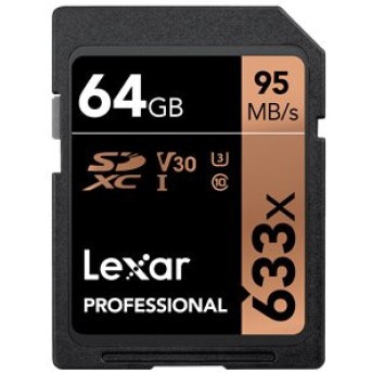 LEXAR 64GB Professional 633x SDXC UHS-I cards, up to 95MB/<wbr>s read 45MB/<wbr>s write C10 V30 U3, Global - Metoo (1)