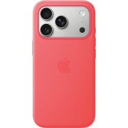 iPhone 17 Pro Silicone Case with MagSafe - Bright Guava,Model A3559..