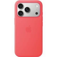 iPhone 17 Pro Silicone Case with MagSafe - Bright Guava,Model A3559..