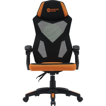 CANYON gaming chair Wave MCH02 Mesh Black Orange в Metoo.kz - Metoo (1)