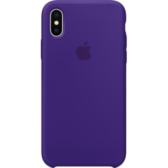 Чехол для смартфона Apple iPhone X Силиконовый Ультрафиолет - Metoo (1)