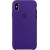 Чехол для смартфона Apple iPhone X Силиконовый Ультрафиолет - Metoo (1)