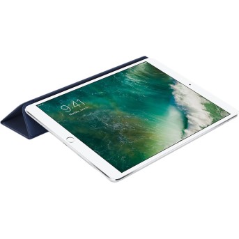 Чехол для планшета Leather Smart Cover 10.5" iPad Pro - Midnight Blue - Metoo (2)