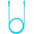 ttec USB-C - USB-C 60W PD/QC Fast Charging/Data Cable, 120cm, Neon Blue в Metoo.kz - Metoo (2)