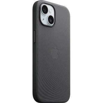 iPhone 15 FineWoven Case with MagSafe - Black,Model A3132 - Metoo (2)
