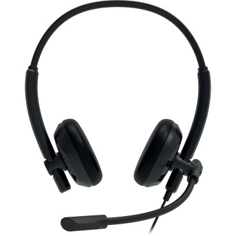 CANYON HS-07, Super light weight conference headset 3.5mm stereo plug,with PVC cable 1.6m, extra USB sound card with PVC cable 1.2m, ABS headset material, size: 16*15.5*6cm. Weight: 100g, Black - Metoo (1)