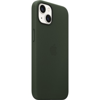 iPhone 13 Leather Case with MagSafe - Sequoia Green, Model A2702 - Metoo (2)