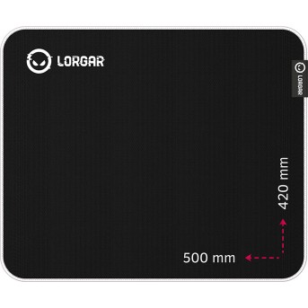 Lorgar Legacer 755, Gaming mouse pad, Ultra-gliding surface, Purple anti-slip rubber base, size: 500mm x 420mm x 3mm, weight 0.45kg - Metoo (1)