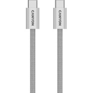 CANYON cable OnWire 60MG C-C 60W Magnet Braided 1m Light Grey..