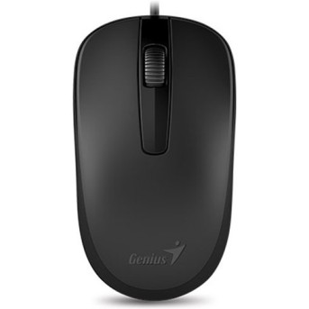 Genius Mouse DX-120 ( Cable, Optical, 1000 DPI, 3bts, USB ) Black - Metoo (1)