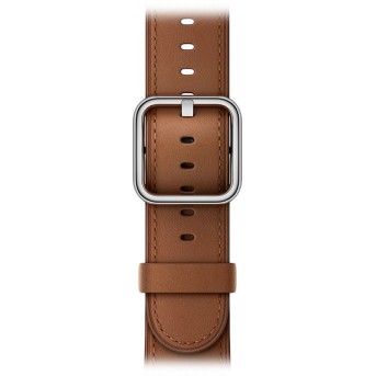 Ремешок для Apple Watch 38mm Saddle Brown Классическая пряжа (Demo) - Metoo (1)