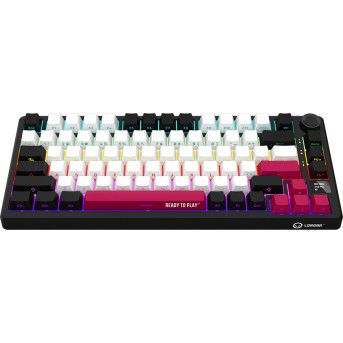 LORGAR KBP7075W, Wireless 75% Mechanical Gaming Keyboard Pro, Black/red, EN/RU layout в Metoo.kz - Metoo (3)