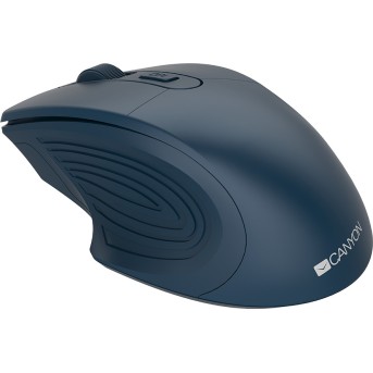 CANYON 2.4GHz Wireless Optical Mouse with 4 buttons, DPI 800/<wbr>1200/<wbr>1600, Dark Blue, 115*77*38mm, 0.064kg - Metoo (5)