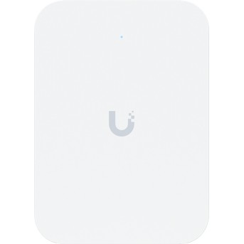 Ubiquiti UniFin U70IW Wall mounted WiFi 7 AP with 4 spatial streams and an integreated 2.5GbE PoE switch desined for hospitality enviorments в Metoo.kz - Metoo (1)