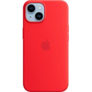 iPhone 14 Silicone Case with MagSafe - (PRODUCT)RED,Model A2910