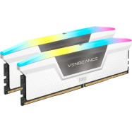 CORSAIR VENGEANCE RGB DDR5 32GB (2 x 16GB) DDR5 6000 CL36-44-44-96 1.40V Intel XMP & AMD EXPO - Wh..