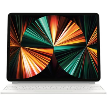Magic Keyboard for iPad Pro 12.9-inch (5th generation) - Russian - White, Model A2480 - Metoo (5)