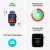 Apple Watch SE 2024 GPS 40mm Starlight Aluminium Case with Lake Green Sport Loop,Model A2722 - Metoo (7)