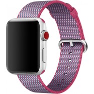 Ремешок для Apple Watch 42mm Berry Из плетенного нейлона (Demo)