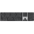Magic Keyboard with Touch ID and Numeric Keypad for Mac models with Apple silicon - Russian - Black Keys,Model A3119 - Metoo (4)