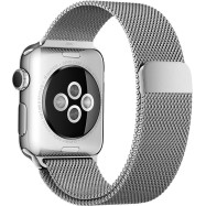Ремешок для Apple Watch 38mm Silver Milanese Loop