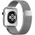 Ремешок для Apple Watch 38mm Silver Milanese Loop - Metoo (1)