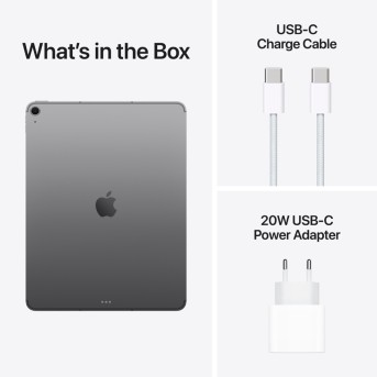 13-inch iPad Air Wi-Fi + Cellular 256GB - Space Grey,Model A3462 в Metoo.kz - Metoo (12)
