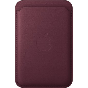 iPhone FineWoven Wallet with MagSafe - Burgundy, Model A3537 в Metoo.kz - Metoo (1)
