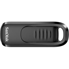 SANDISK Ultra Slider USB Type-C Flash Drive, 128GB USB 3.2 Gen 1 Performance with a Retractable Co..