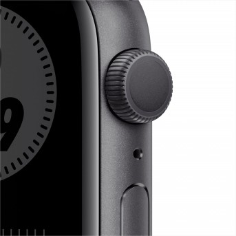Apple Watch Nike Series 6 GPS, 44mm Space Gray Aluminium Case with Anthracite/<wbr>Black Nike Sport Band - Regular, Model A2292 - Metoo (10)