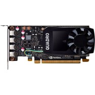 PNY NVIDIA QUADRO 4GB GDDR5, 128-bit, PCIEx16 3.0, mini DP 1.4 x4, Active cooling, TDP 47W, LP, Retail