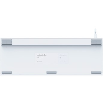 LOGITECH G316 X 98 Wired Gaming Keyboard - WHITE - US INT'L - USB - EMEA28i - 935 - TACTILE в Metoo.kz - Metoo (5)