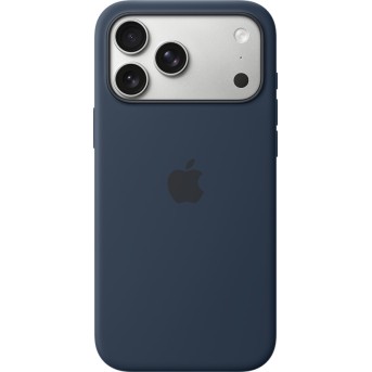 iPhone 17 Pro Max Silicone Case with MagSafe - Midnight,Model A3560 в Metoo.kz - Metoo (1)