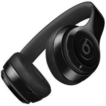 Наушники беспроводные Apple Beats Solo3 Wireless On-Ear Headphones - Gloss Bla (MNEN2ZE/<wbr>A) - Metoo (6)