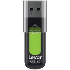 LEXAR 256GB JumpDrive S57 USB 3.0 flash drive, up to 150MB/<wbr>s read and 60MB/<wbr>s write