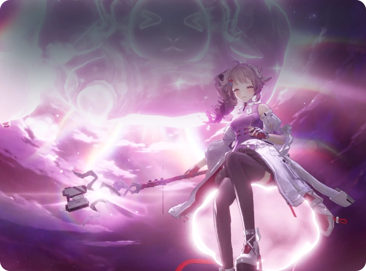 Screen display of 'Control' video game, advanced graphics powered by Apple M4 chip