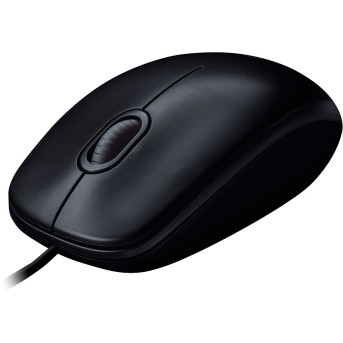 LOGITECH B100 Corded Mouse - BLACK - USB - B2B - Metoo (2)