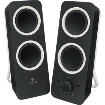 LOGITECH Z200 Stereo Speakers - SNOW WHITE - 3.5 MM - UK - Metoo (1)