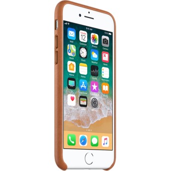 Чехол для смартфона Apple iPhone 8 / 7 Кожаный Светло-коричневый - Metoo (2)