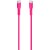 ttec USB-C - USB-C 60W PD/QC Fast Charging/Data Cable, 120cm, Neon Pink в Metoo.kz - Metoo (1)