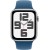 Apple Watch SE 2024 GPS 40mm Silver Aluminium Case with Denim Sport Band - S/<wbr>M,Model A2722 - Metoo (6)