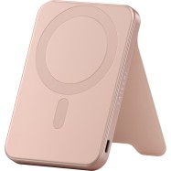 SATECHI Qi2 5K Magnetic Power Bank with Stand (Desert Rose)..