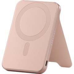 SATECHI Qi2 5K Magnetic Power Bank with Stand (Desert Rose)..