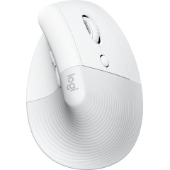 LOGITECH Lift Bluetooth Vertical Ergonomic Mouse - OFF-WHITE/<wbr>PALE GREY