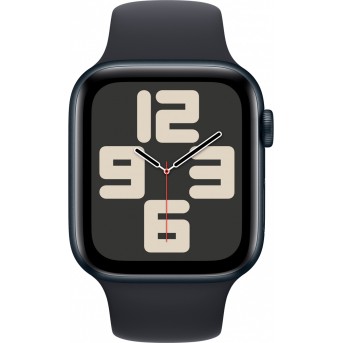 Apple Watch SE GPS 44mm Midnight Aluminium Case with Midnight Sport Band - M/<wbr>L,Model A2723 - Metoo (8)